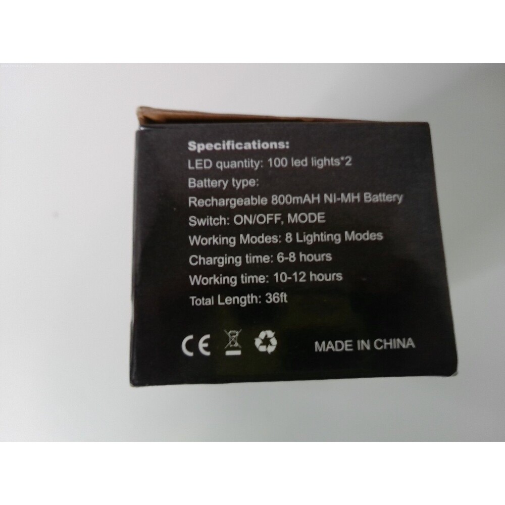100 LED Solar String Lights - Picture 3 of 4